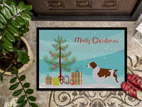 Welsh Springer Spaniel Christmas Indoor or Outdoor Mat 24x36 BB2918JMAT