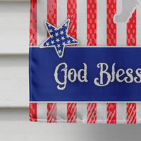 USA Patriotic Welsh Springer Spaniel Flag Canvas House Size BB3300CHF