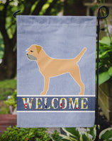 Border Terrier Welcome Flag Garden Size BB5493GF