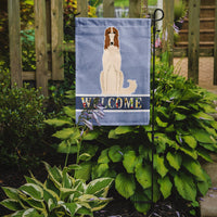 Borzoi Welcome Flag Garden Size BB5604GF