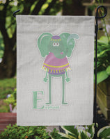 Alphabet E for Elephant Flag Garden Size BB5730GF