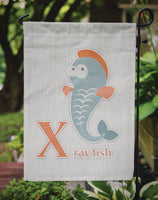 Alphabet X for Xray Fish Flag Garden Size BB5749GF
