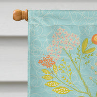 Welcome Friends Gold Springer Spaniel Flag Canvas House Size BB7620CHF