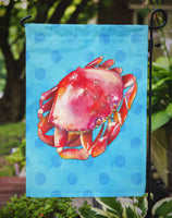 Crab Blue Polkadot Flag Garden Size BB8266GF
