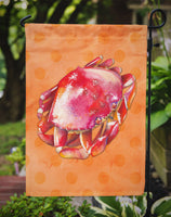Crab Orange Polkadot Flag Garden Size BB8268GF