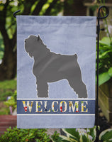 Bouvier des Flandres Welcome Flag Garden Size BB8302GF