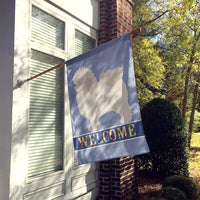Bolognese Welcome Flag Canvas House Size BB8309CHF