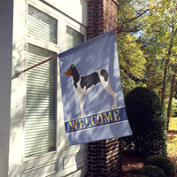 Brazilian Terrier Welcome Flag Canvas House Size BB8315CHF