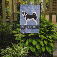 Alaskan Malamute Welcome Flag Garden Size BB8324GF