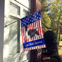 English Springer Spaniel American Flag Canvas House Size BB8354CHF
