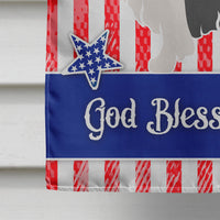 English Springer Spaniel American Flag Canvas House Size BB8354CHF