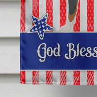 Appenzeller Sennenhund American Flag Canvas House Size BB8369CHF