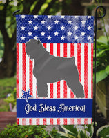 Bouvier des Flandres American Flag Garden Size BB8383GF