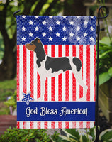 Brazilian Terrier American Flag Garden Size BB8396GF