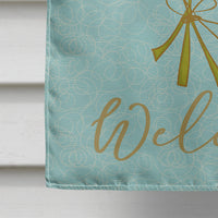 Bunch of Flowers Welcome Flag Canvas House Size BB8582CHF