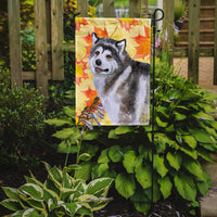 Alaskan Malamute Fall Flag Garden Size BB9899GF