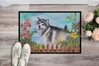 Alaskan Malamute Spring Indoor or Outdoor Mat 18x27 CK1200MAT