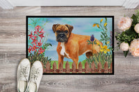 German Boxer Spring Indoor or Outdoor Mat 18x27 CK1202MAT
