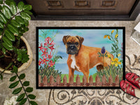 German Boxer Spring Indoor or Outdoor Mat 18x27 CK1202MAT