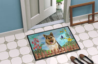 German Shepherd Spring Indoor or Outdoor Mat 18x27 CK1216MAT