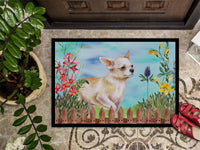 Chihuahua Leg up Spring Indoor or Outdoor Mat 18x27 CK1259MAT
