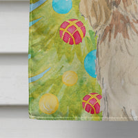 Christmas Tree Spinone Italiano Flag Canvas House Size CK1860CHF