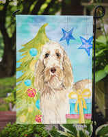 Christmas Tree Spinone Italiano Flag Garden Size CK1860GF