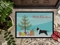 American Staffordshire Terrier Christmas Tree Indoor or Outdoor Mat 18x27 CK3515MAT
