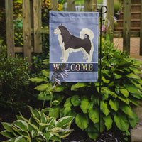 Alaskan Malamute Welcome Flag Garden Size CK3572GF