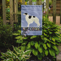 Borzoi Welcome Flag Garden Size CK3583GF