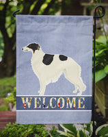 Borzoi Welcome Flag Garden Size CK3583GF