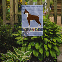 Boxer Welcome Flag Garden Size CK3585GF