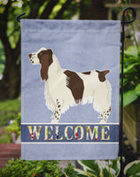 English Springer Spaniel Welcome Flag Garden Size CK3596GF