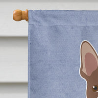 Boston Terrier Welcome Flag Canvas House Size CK3685CHF