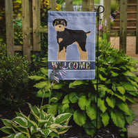 Schnoodle Welcome Flag Garden Size CK3772GF