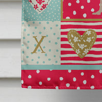 Common Ostrich Love Flag Canvas House Size CK5351CHF