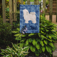 Bolognese Welcome Flag Garden Size CK5971GF