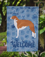 Borzoi Russian Greyhound Welcome Flag Garden Size CK6126GF