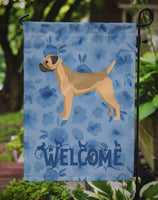 Border Terrier Welcome Flag Garden Size CK6227GF