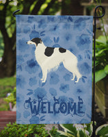 Borzoi Welcome Flag Garden Size CK6228GF