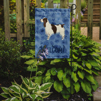 English Springer Spaniel Welcome Flag Garden Size CK6241GF