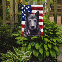 Bouvier des Ardennes American Flag Flag Garden Size CK6452GF