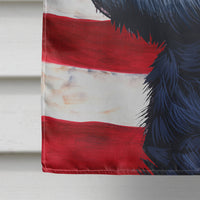 Bouvier des Flandres American Flag Flag Canvas House Size CK6453CHF