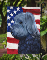 Bouvier des Flandres American Flag Flag Garden Size CK6453GF