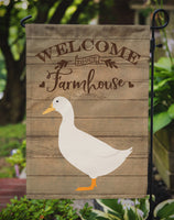 American Pekin Duck Welcome Flag Garden Size CK6804GF