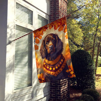 Boykin Spaniel Fall House Flag
