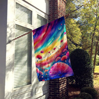 Dianthus in Color House Flag