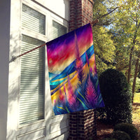 Liatris in Color House Flag
