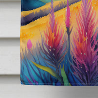 Liatris in Color House Flag