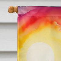 Lisianthus in Color House Flag